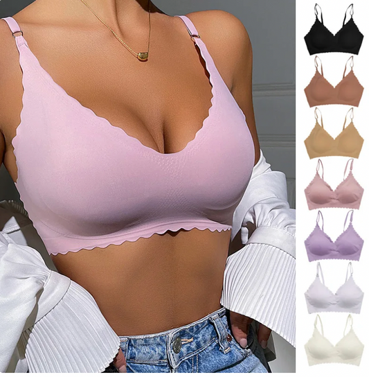 Seamless Ice Silk Bra