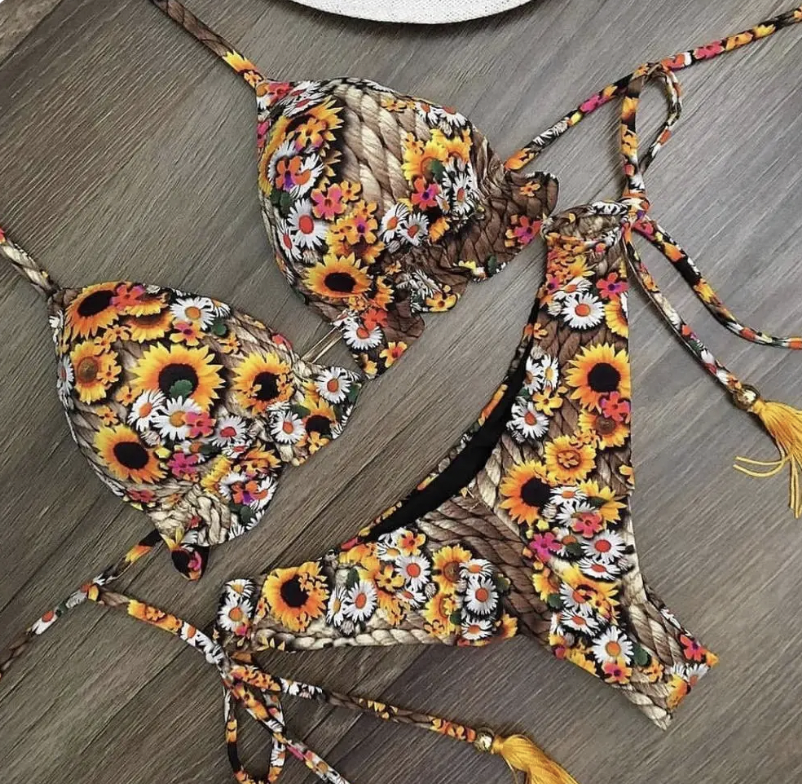 Abstract 2023 Bikini - Sunflower